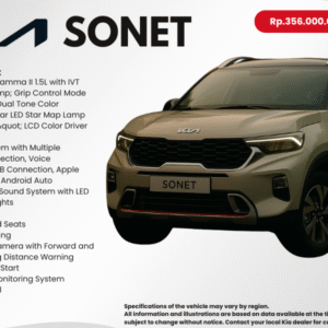Harga Mobil Kia Sonet Bandung